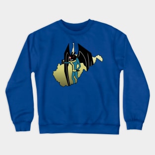 Radiation Suit Mothman WV Crewneck Sweatshirt